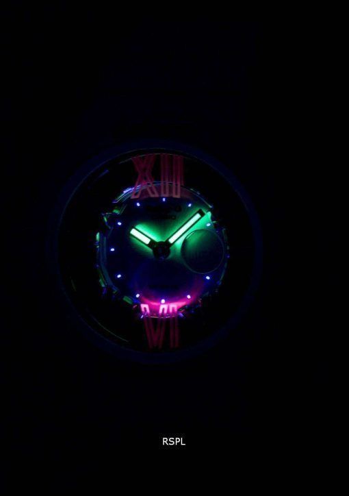 건반 베이비-G 아나 디지 네온 조명 기 BGA-160-7B1 여자 시계