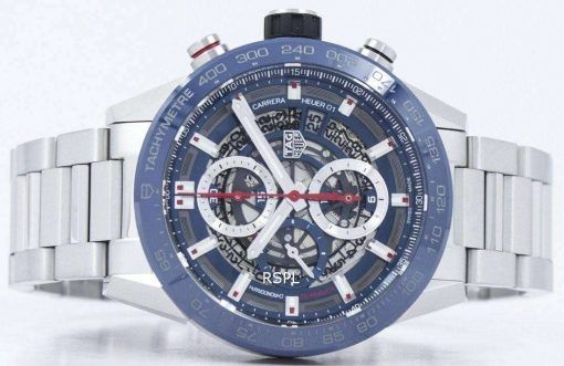 태그 Heuer 카레 라 크로 노 그래프 자동 CAR201T입니다. BA0766 남자의 시계