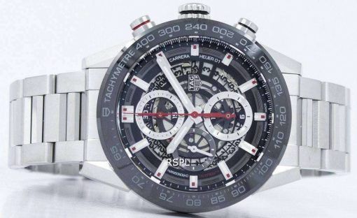 태그 Heuer 카레 라 크로 노 그래프 자동 CAR201V입니다. BA0714 남자의 시계