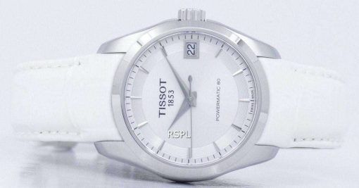 Tissot T-클래식 Couturier 레이디 Powermatic 80 T035.207.16.031.00 T0352071603100 여자의 시계
