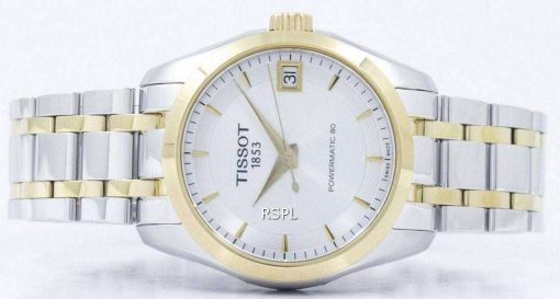 Tissot T-클래식 Couturier 레이디 Powermatic 80 T035.207.22.031.00 T0352072203100 여자의 시계