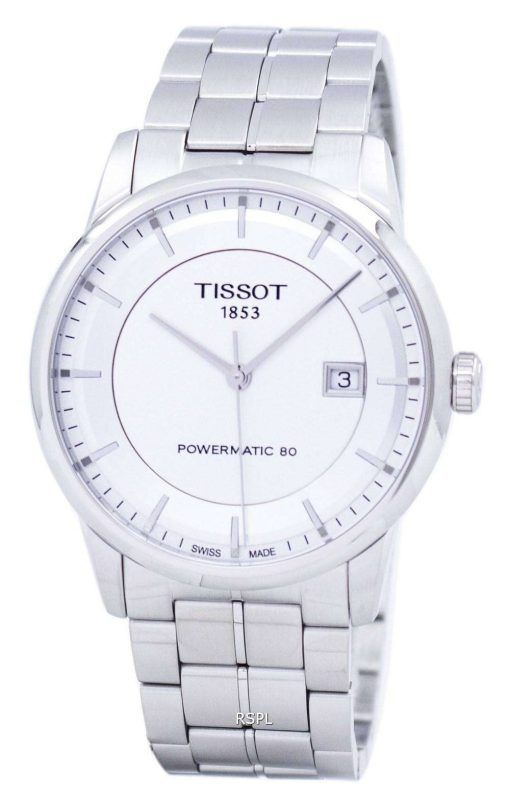 Tissot T-클래식 럭셔리 Powermatic 80 자동 T086.407.11.031.00 T0864071103100 남자 시계