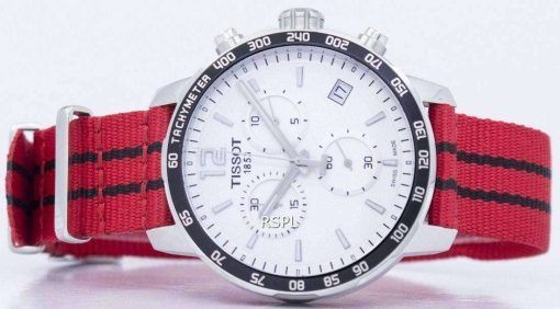 Tissot Quickster NBA 시카고 정통 크로 노 그래프 T095.417.17.037.04 T0954171703704 남자의 시계