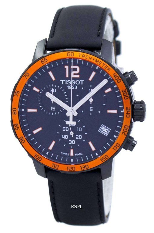 Tissot Quickster 크로 노 그래프 타키 미터 석 영 T095.417.36.057.01 T0954173605701 남자의 시계