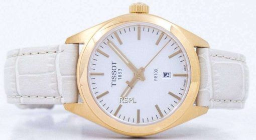 Tissot T-클래식 홍보 100 석 영 T101.210.36.031.00 T1012103603100 여자의 시계