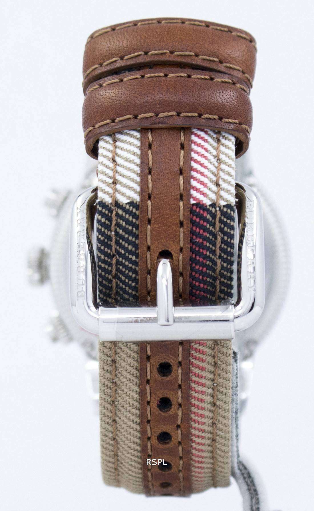 버 버 리 하우스 체크 크로 노 그래프 석 영 BU7820 여자의 시계 4 버 버 리 하우스 체크 크로 노 그래프 석 영 BU7820 여자의 시계