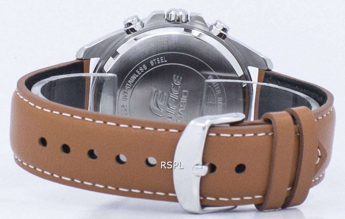 건반 건물 크로 노 그래프 쿼 츠 EFR-552 L-7AV EFR552L-7AV 남자 시계 4 건반 건물 크로 노 그래프 쿼 츠 EFR-552 L-7AV EFR552L-7AV 남자 시계