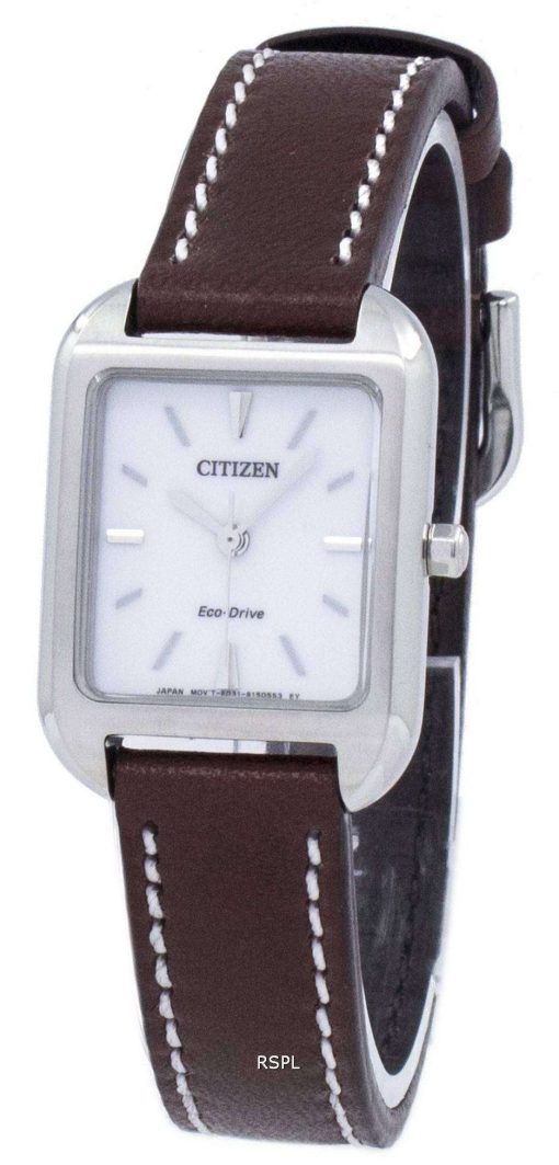 시민 실루엣 에코-드라이브 EM0490-08A 여자의 시계