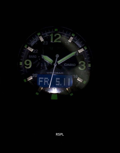 건반 ProTrek 트리플 센서 힘든 태양 PRG-600Y-1 PRG600Y-1 남자의 시계