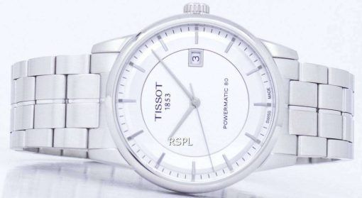 Tissot T-클래식 럭셔리 Powermatic 80 자동 T086.407.11.031.00 T0864071103100 남자 시계