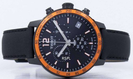 Tissot Quickster 크로 노 그래프 타키 미터 석 영 T095.417.36.057.01 T0954173605701 남자의 시계