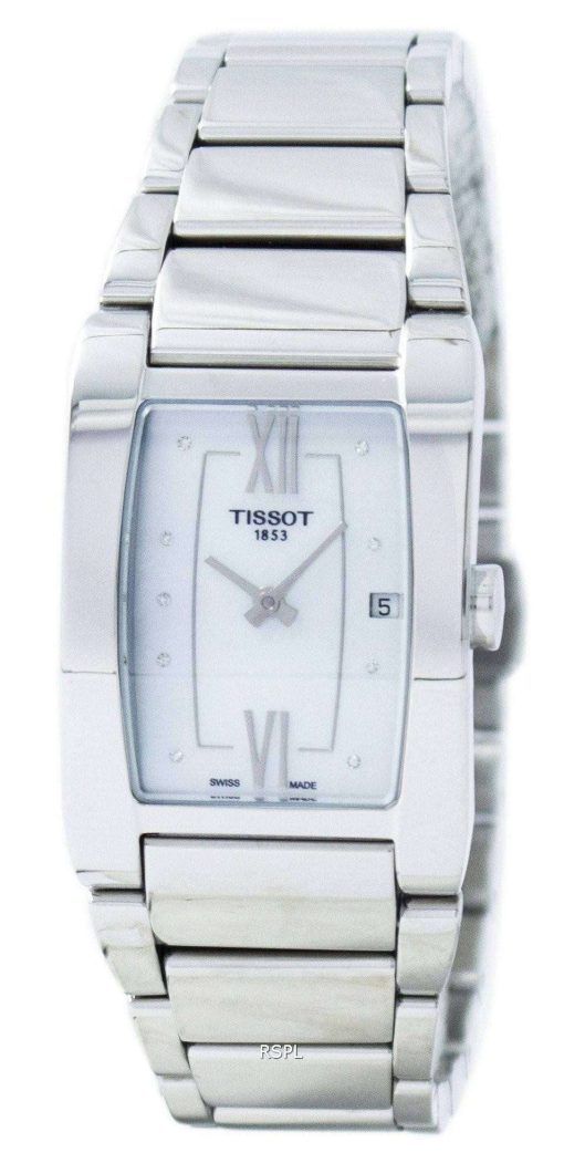 Tissot Generosi-T 석 영 다이아몬드 악센트 T105.309.11.116.00 T1053091111600 여자의 시계