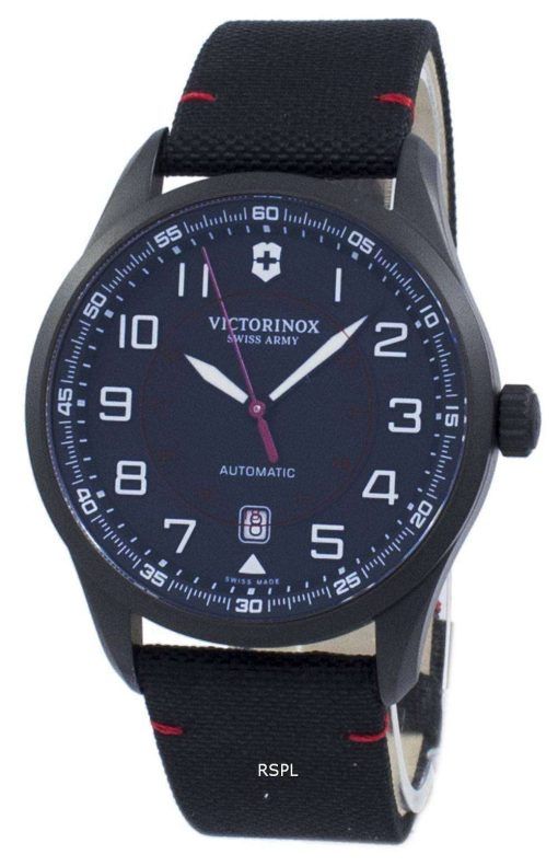 Victorinox Airboss 블랙 에디션 스위스 육군 자동 241720 남자의 시계