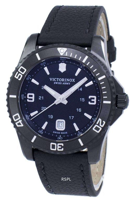 Victorinox 코디 큰 블랙 에디션 스위스 육군 석 241787 남자의 시계