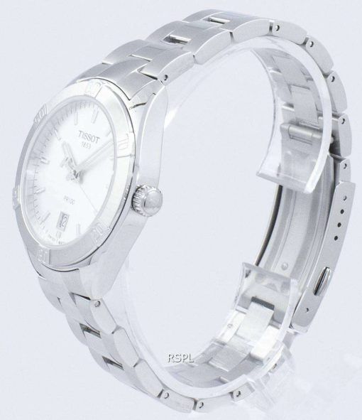 Tissot T-클래식 홍보 100 스포츠 세련 된 석 영 T101.910.11.031.00 T1019101103100 여자 시계