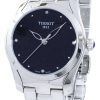 Tissot T-파 석 영 다이아몬드 악센트 T112.210.11.046.00 T1122101104600 여자의 시계