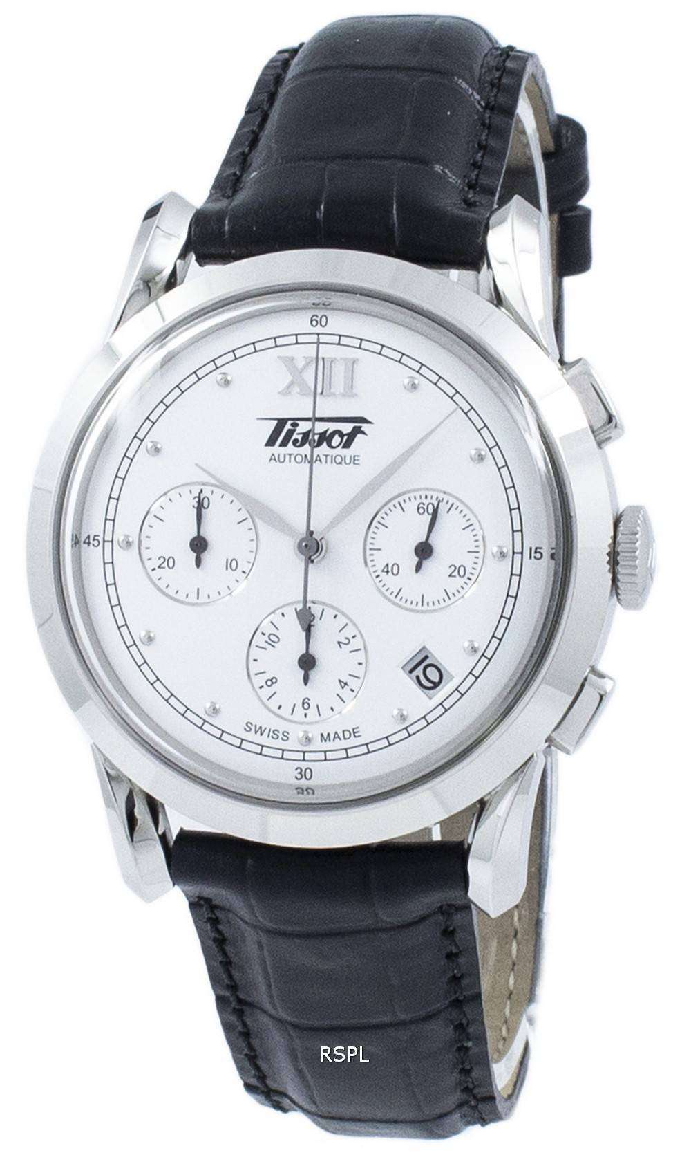 Tissot 유산 1948 크로 노 그래프 자동 T66.1.722 Tissot 유산 1948 크로 노 그래프 자동 T66.1.722.33 T66172233 남자의 시계