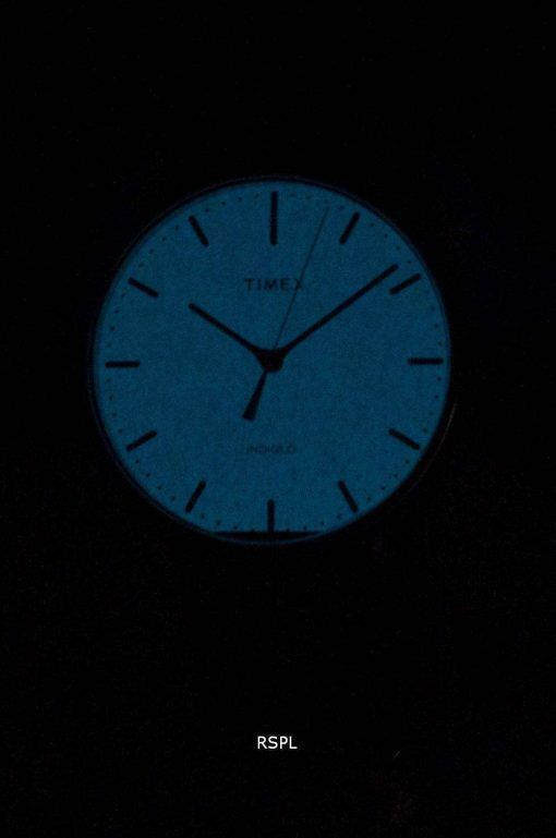 Timex Weekender 페어필드 Indiglo 석 영 TW2P97800 남자의 시계