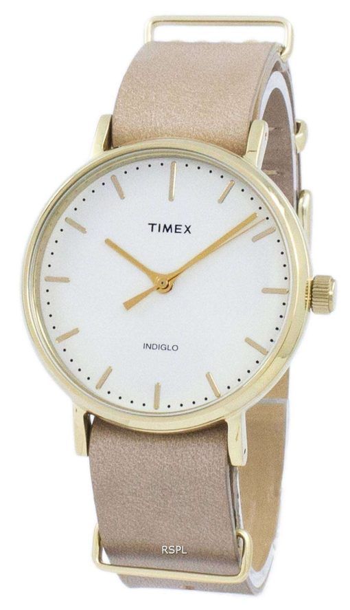 Timex Weekender 페어필드 Indiglo 석 영 TW2P98400 남 여 시계