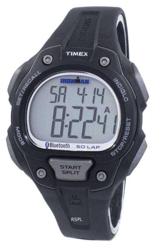 타이 멕 스 Ironman 데이터 링크 블루투스 Indiglo 디지털 TW5K86500 남자 시계 스포츠