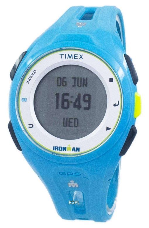 타이 멕 스 Ironman 실행 X20 GPS Indiglo 디지털 TW5K87600 Unisex 시계