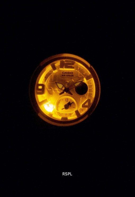 건반 베이비-G 세계 시간 아날로그 디지털 BGA-190BC-4B BGA190BC4B 여자의 시계