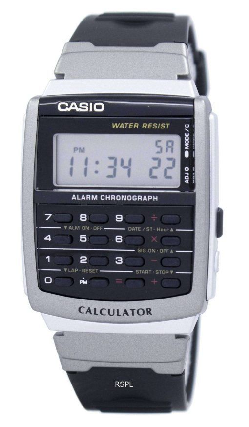Casio 클래식 쿼 츠 계산기 CA-56-1DF CA-56-1 남자 시계