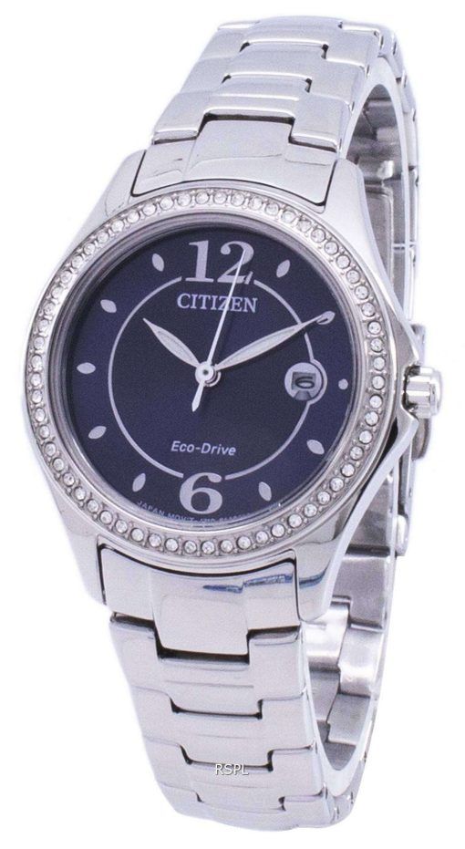 시민 에코 드라이브 다이아몬드 악센트 FE1140-86 L 여자의 시계
