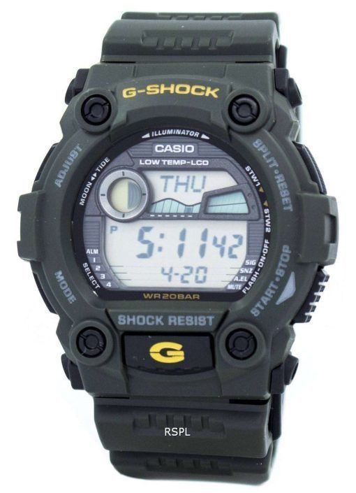 건반의 g 조-충격 G-7900-3D G-7900 G-7900-3 Mens 시계
