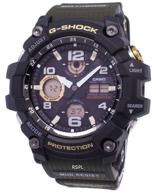 건반의 g 조-충격 Mudmaster 터프 솔 라 GSG-100-1A3 GSG100 1A3 남자의 시계