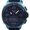 Tissot T-경주 터치 알람 석 영 T081.420.97.057.04 T0814209705704 남자의 시계