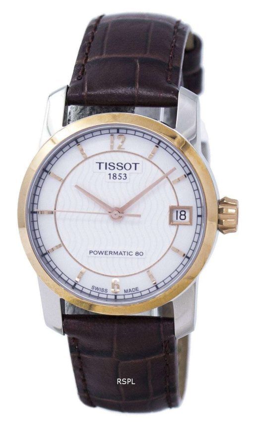 Tissot 티타늄 Powermatic 80 T087.207.56.117.00 T0872075611700 여자의 시계