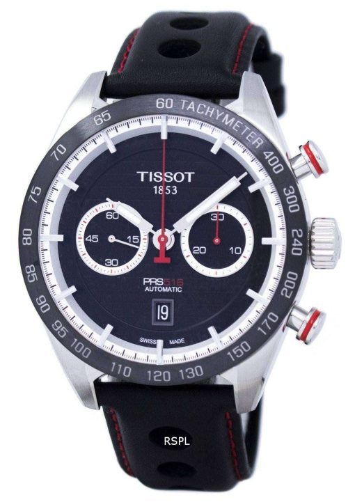 Tissot T-스포츠 PRS 516 크로 노 그래프 자동 T100.427.16.051.00 T1004271605100 남자 시계