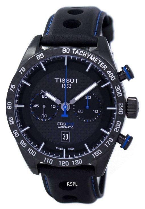 Tissot T-스포츠 PRS 516 크로 노 그래프 자동 T100.427.36.201.00 T1004273620100 남자 시계