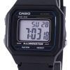 Casio 클래식 조명 기 크로 노 그래프 알람 W-217 H-1AV W217H-1AV 남자 시계