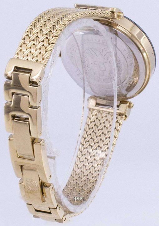 앤 클라인 쿼 츠 다이아몬드 악센트 1906BKGB 여자의 시계