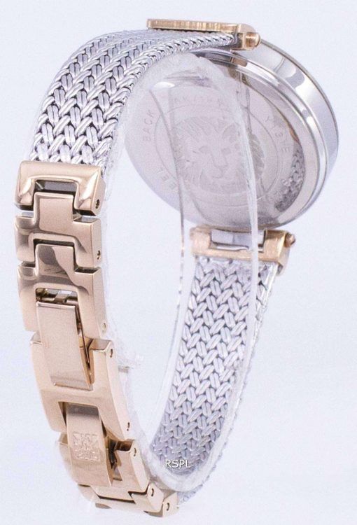 앤 클라인 쿼 츠 다이아몬드 악센트 1907SVRT 여자의 시계