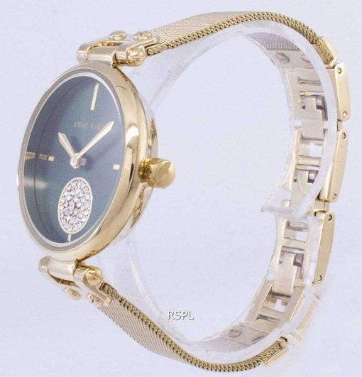 앤 클라인 쿼 츠 다이아몬드 악센트 3000GNGB 여자의 시계