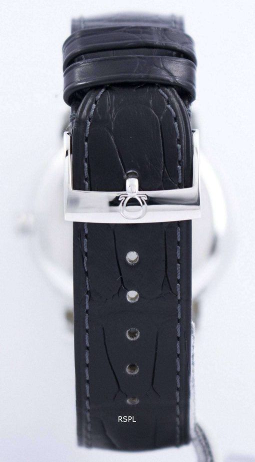 오메가 데빌 프레스 티 지 동축 전력 예비 크로 노 미터 424.13.40.21.01.001 남자의 시계