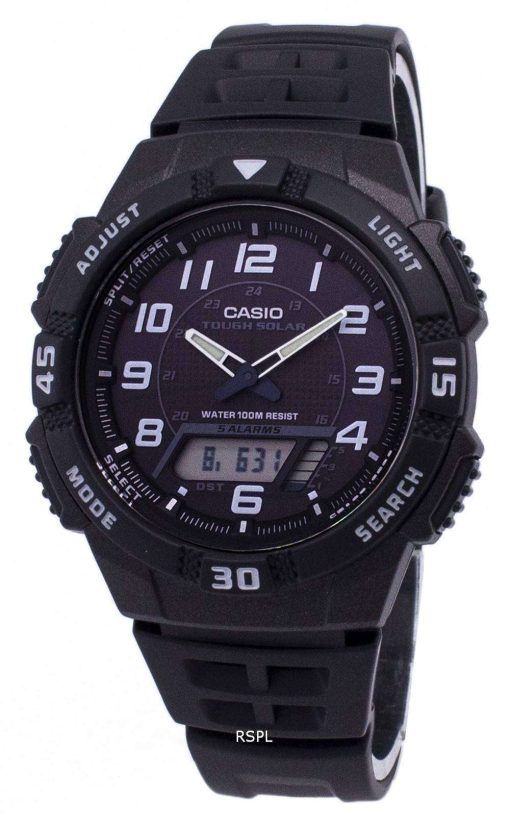 카시오 아날로그 디지털 청소년 시리즈 AQ-S800W-1BVDF AQ-S800W-1BV 남자 시계