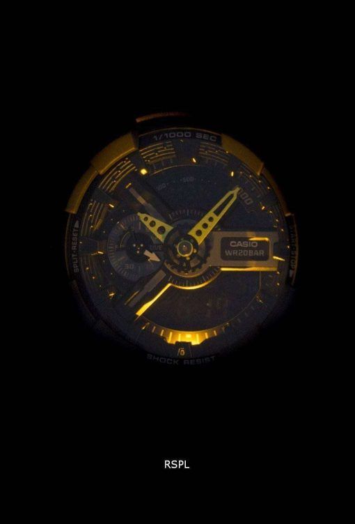 카시오 G 쇼크 아날로그 디지털 GA-110LN-8A 남자의 시계