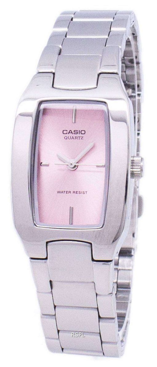 카시오 Enticer 아날로그 핑크 다이얼 LTP-1165A-4CDF C LTP-1165A-4 여자의 시계