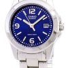 카시오 아날로그 쿼 츠 블루 다이얼 LTP-1215A-2ADF LTP-1215A-2A 여자 시계