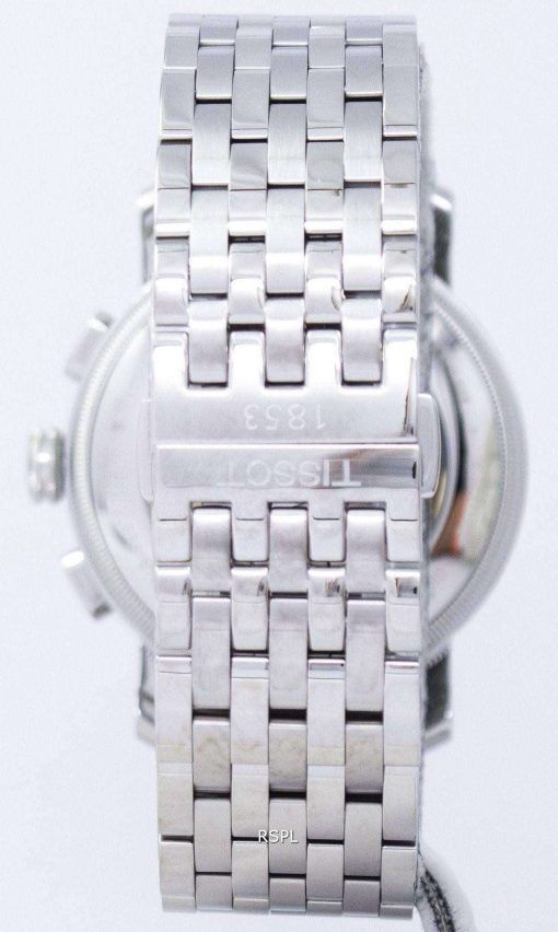 Tissot T-클래식 브릿지 포트 크로 노 그래프 자동 T097.427.11.033.00 T0974271103300 남자 시계