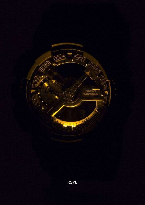 카시오 G 쇼크 아날로그-디지털 GA-110RG-1A 남자의 시계