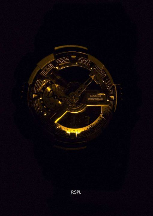 카시오 G 쇼크 아날로그-디지털 GA-110RG-1A 남자의 시계