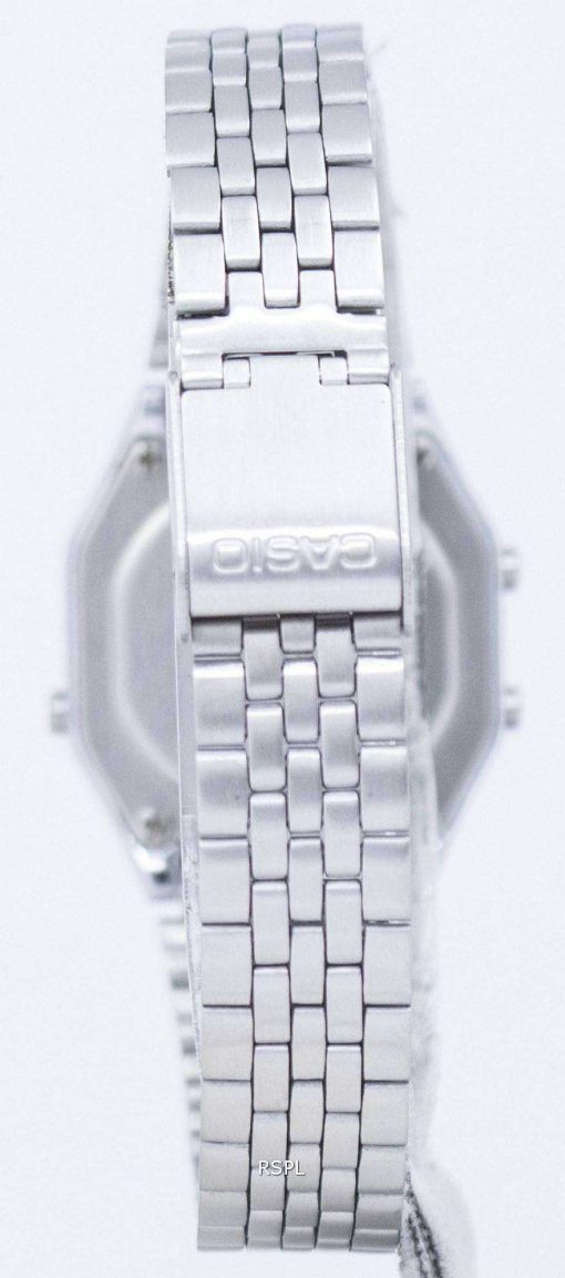 카시오 디지털 석 영 조명 LA680WA 1DF LA680WA-1 여자 시계
