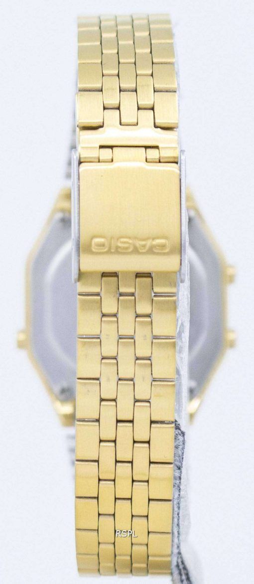 카시오 디지털 석 영 스테인리스 조명 LA680WGA 9DF LA680WGA 9 여자의 시계