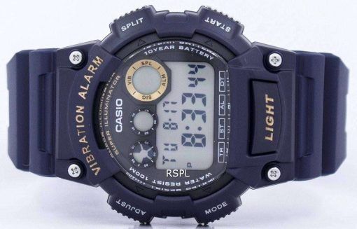 카시오 디지털 조명 기 W-735 H-2AVDF W-735 H-2AV 남자 시계