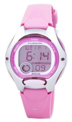 카시오 디지털 스포츠 조명 LW-200-4BVDF 여자의 시계